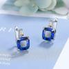 Pendientes de diamantes de circonita transfronterizos de Europa y Estados Unidos, pendientes de circonita de tendencia principal de gran tamaño, fabricantes de joyas al por mayor