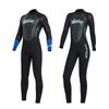 Traje de buceo de 3 mm al por mayor de fábrica, traje de buceo cálido de manga larga para mujer, traje de una pieza para hombre a prueba de frío, traje de surf para natación profunda en invierno