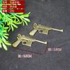Oferta especial liga de metal AK47 metralhadora pesada aeronave tanque Mauser 54 modelo chaveiro acessórios lazer viagem