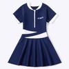 Traje de Baño para Niña 2024 Nuevo Sentido de Alta Gama Traje de Baño Conservador para Niña Estudiantes de Secundaria para Niño Grande Equipo de Natación