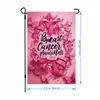 Dia de Cuidados com a Fita Rosa Transfronteiriço Painel Decoração de Atmosfera Personalizada Bandeira de Jardim Cortina de Porta Bandeira de Corda de Promoção de Evento