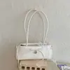 Bolsa de Gran Capacidad Transfronteriza Nuevo Estilo Verano 2026 Bolso Cesta Simple y de Moda Bolso de Hombro Único Bolso Baguette para Mujer