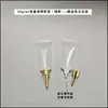 Botellas de Plástico Vacías en Stock 20ml PE Cuidado de la Piel Cosméticos Productos para el Cuidado de la Piel Envases Tipo Tubo Suave Blanco Lechoso