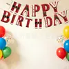 Bandeirola de Letras Cartoon de Natal Papai Noel Clássico Bandeirola de Aniversário Enfeites Pendurados Espirais Toppers de Bolo Enfeites