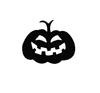 Adesivos de Halloween transfronteiriços Hollow Spider Witch abóbora morcego crânio fantasma adesivos decorativos