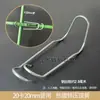 Plantación en casa vid tubería de acero recubierta de plástico accesorios hebilla de alambre de acero soporte conector hebilla hebilla de fijación de resorte cruzado resorte superior