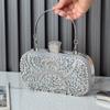 Bolsa de noite transfronteiriça novo design de nicho europeu e americano bolsa de noite crossbody de alta qualidade bolsa de mão/ombro com diamantes