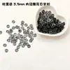 Diámetro interior 3.5mm Hebilla Estilo Japonés Pequeño Begonia Muñeca de Algodón BJD Ropa para Muñecas Hebilla Decorativa Retro Hecha a Mano DIY Mercería
