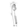 Cuchara para Sopa Antiescaldado al por Mayor, Espátula de Acero Inoxidable para Cocinar, Cuchara para Arroz de Cocina, Colador, Espátula para Cocinar, Juego de Utensilios de Cocina