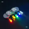 Bombilla Pequeña de 3/5 mm Lámpara LED de Alto Brillo de 3V Diodos Emisores de Luz Sombrero de Paja Enchufe de Alimentación Regleta Luces Indicadoras LED
