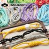 Bolsas Tejidas de Paracord de Colores Charms Hechos a Mano Materiales de Manualidades de Venta Caliente Colgantes de Bolsos de Moda Estilo Minimalista