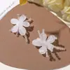 Flor Cristal Dopamina Coração Gradiente Flores Gelatinosas DIY Brinco Presilha de Cabelo Chapéu de Mulher Bolsa Sapato Flor Acessórios de Roupa