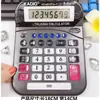 Calculadora de Voz Grande al por Mayor con Transmisión de Voz Humana Real, Calculadora Financiera de Escritorio, Computadora de Negocios Asequible para Uso en Oficina