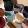 Bandeja de Armazenamento de PU Nórdica Caixa de Armazenamento de Couro para Chaves de Entrada Cesta de Armazenamento para Cosméticos de Mesa Controle Remoto Bagunça Porta-Canetas