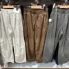 Pantalones Casuales Rectos de Moda para Mujer Talla Grande con Terciopelo Cálido, Cordón y Puños 2026 Nuevo Estilo Otoño/Invierno 479402