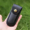 Funda de Cuero de Vaca de Dos Capas Universal 2024 Bolsillo Pequeño con Solapa para Camping Almacenamiento en Pantalones Funda de Cuero Portátil de Otro Tipo