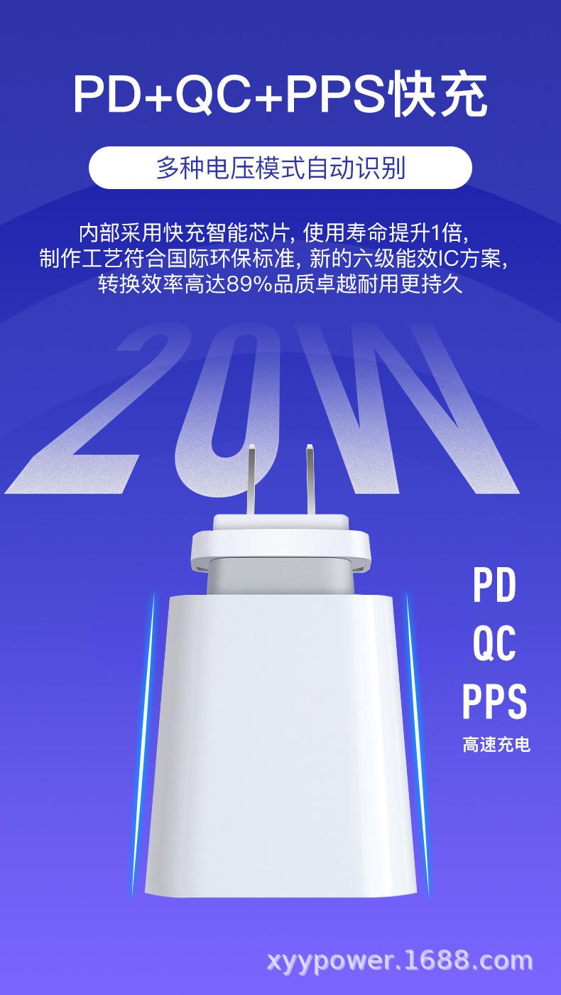 PD20W单C可换头