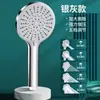 Chuveiro de Painel Grande com Chuveiro de Chuva Pressurizado, Cinco Velocidades de Alto Fluxo de Água, Chuveiro Aquecedor de Água para Banheiro