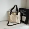Shuai Mijia 2026 Nova Bolsa Simples de Grande Capacidade para Mulheres Bolsa de Ombro Única Tendência para o Dia a Dia Bolsa Tote de Mão Moda Tendência
