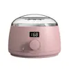 Máquina Derretidora de Cera para Depilación de Temperatura Constante, Modelo con Pantalla Digital Inteligente, Calentador de Cera para Hogar y Salón de Belleza, OEM, Suministro Directo de Fábrica