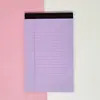 Bloco de Papel A5 Transfronteiriço Amazon Simples Listrado Rasgável Notas Adesivas A4 Planejador de Recados Caderno Portátil