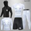 Calças legging esportivas transfronteiriças para basquete masculino, shorts de fitness, corrida, secagem rápida, pista e campo, treinamento com pá, alta compressão elástica
