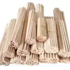 Varios modelos color palo de madera redondo palo de madera redondo color primario material para hacer juguetes hechos a mano diy palo de contar