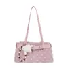 Bolso de axila de lunares estilo coreano para mujer, nueva colección 2026, minimalista y moderno, adecuado para ir al trabajo, bolso de hombro y bolso de mano para el lugar de trabajo