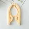 Percha Plegable Multifuncional para Secar Ropa Viaje Portátil Telescópica Percha Antideslizante para Secar Ropa de Dormitorio Venta al por Mayor