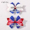 Amazon EE. UU. Set de Pasadores de Moño para Fiesta Infantil Estrella Brillante Bandera Accesorios para el Cabello para Niñas 5083
