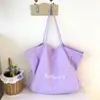 Bolso de hombro tipo tote Harajuku estilo coreano para estudiante, simple y elegante, bolso de mano grande casual y moderno para el día a día