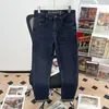 Jeans de Perna Reta para Primavera e Outono Masculino 2026 Novo Estilo Tendência de Outono Versátil Slim Fit Casual de Alta Qualidade Calça Longa Masculina