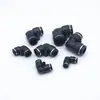 Fabricante com Qualidade Garantida Entrega Direta Conector de Tubo de Ar Micro Cilindro Fino Preto Conector Rápido Pcpza