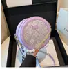 Bolsos de Diseño Nicho para Mujer Primavera y Verano Versátil 2025 Nueva Moda Cadena Hombro Cruzado Bolso Redondo Pequeño Estilo Coreano