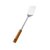 Conjunto de Utensílios de Cozinha de Aço Inoxidável para Cozinhar, Espátula com Cabo de Madeira Isolado e Espesso, Escorredor, Concha de Sopa, Utensílios de Cozinha Domésticos no Atacado