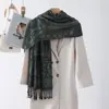 Artículo de Comercio Exterior de Alta Venta: Estilo Étnico Retro, Sensación Moderna y de Alta Gama, Chal Jacquard Paisley, Pañuelo para la Cabeza