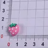 Accesorios de fruta de resina de color sólido creativos al por mayor, kits de materiales DIY hechos a mano, diademas, accesorios para el cabello, pegatinas