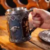 Copa de Vino Creativa Canción de Hielo y Fuego Juego de Tronos Taza Jarra de Cerveza en Relieve Copa de Whisky de Gran Capacidad