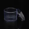 Cilindro de PVC em Estoque, Tubo Embalagem Blister Redondo Transparente, Cilindro de Plástico PET, Balde Plástico para Exibir Brinquedos Atacado