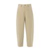 Xinge Tencel Algodón Pantalones de Hoz de Moda para Mujer Primavera y Verano Nuevo Cintura Alta Elástico Estatura Pequeña Pantalones Harem Nueve Puntos