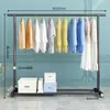 Cabide simples, suporte de roupas interno autônomo, suporte de armazenamento de roupas para quarto, varal doméstico, varal para dormitório