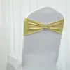 Correas de Hebilla de Diamante Gratis de Amazon Transfronterizas Funda Elástica para Silla de Hotel Boda Anillo de Correa de una Sola Capa Mariposa
