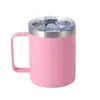 Caneca de Aço Inoxidável Personalizada W de Alta Qualidade para Mulheres, Copo de Água Térmico de Grande Capacidade, Caneca de Café Portátil