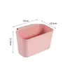 Cesta Pequena de Pendurar Caixa de Armazenamento para Desktop e Dormitório Porta-Canetas de Mesa Carrinho Pequeno Lateral Rack de Armazenamento Cesto de Armazenamento