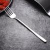Cuchara y Tenedor Estilo Coreano 304 Acero Inoxidable Cuchara para Arroz Tenedor de Cantina Cuchara para Revolver Bebidas Cuchara y Tenedor Estilo Occidental Cuchara para Sopa Doméstica