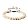 Pulseira Feminina Popular de Pedras Naturais Olho de Tigre 6mm da Amazon, Pulseira com Pingentes Tecida à Mão, Venda Quente