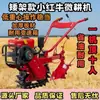 Motocultivador de Cadena de Baja Altura para Agricultura, Gasolina/Diésel, Rotocultivador, Surcador, Camellonador, Volteador de Suelo, Abonador y Sembradora