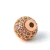Fábrica de Origem 6810mm Contas Espaçadoras Acessórios para Joias DIY Cobre Dourado Galvanoplastia Micro Contas Contas Contas Montagem