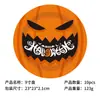 Platos de Papel Desechables, Vasos, Servilletas, Vajilla para Fiesta Temática de Calabaza de Halloween Cross-Mirror, Accesorios de Decoración para Eventos