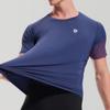 Camisetas Deportivas Ligeras, Transpirables, Moldeadoras para Maratón, Manga Corta, Cuello Redondo, Versátiles, para Hombres y Mujeres, Camisetas Transpirables para Fitness